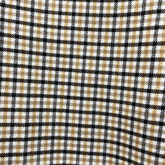 Ann Taylor LOFT Plaid High Rise Wide Leg Trouser Crop Pant Preppy Academia 6 - Picture 2 of 11